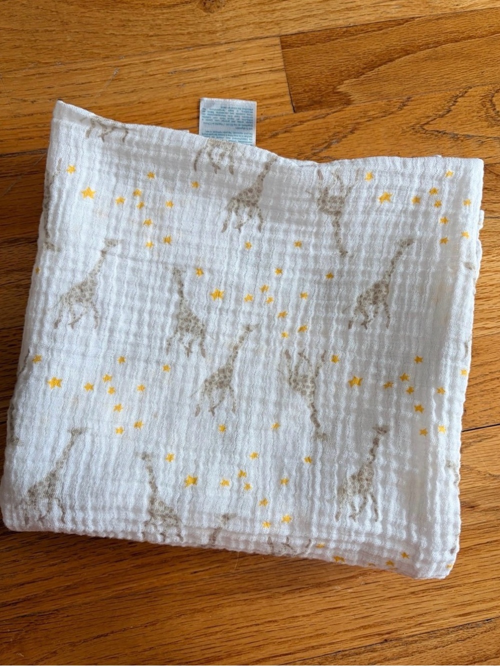 Aden & Anais muslin swaddle blanket